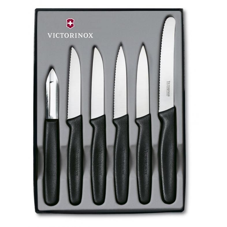 Victorinox Standard Súprava nožov 6-dielna čierna 3