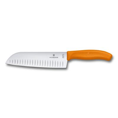 Victorinox SwissClassic Santoku nôž 17 cm - oranžový 5