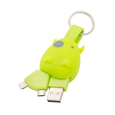 USB nabíjací redukcia - kľúčenka na Micro USB a Lightning IOS (Apple) 14