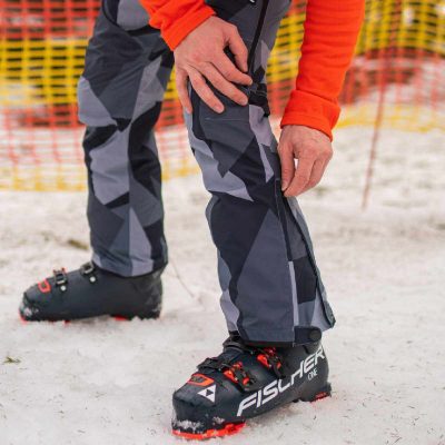 NO-3656SNW pánske nohavice lyžiarske zateplené camu print KESIM 18