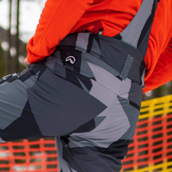 NO-3656SNW pánske nohavice lyžiarske zateplené camu print KESIM 7