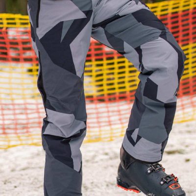 NO-3656SNW pánske nohavice lyžiarske zateplené camu print KESIM 21