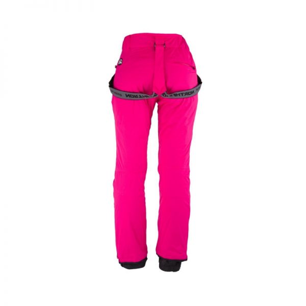 NO-4571SNW dámske nohavice lyžiarske zateplené na zimné aktivity s trakmi 2,5L LYLOVNA 4