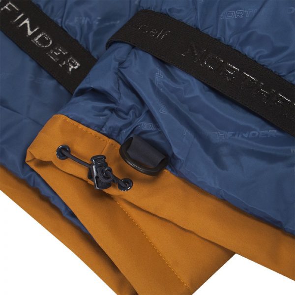 BU-3670SNW pánska bunda zateplená primaloft® izolácia eco black 3l na zimné aktivity ALDENY 3