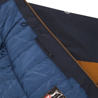 BU-3670SNW pánska bunda zateplená primaloft® izolácia eco black 3l na zimné aktivity ALDENY 45