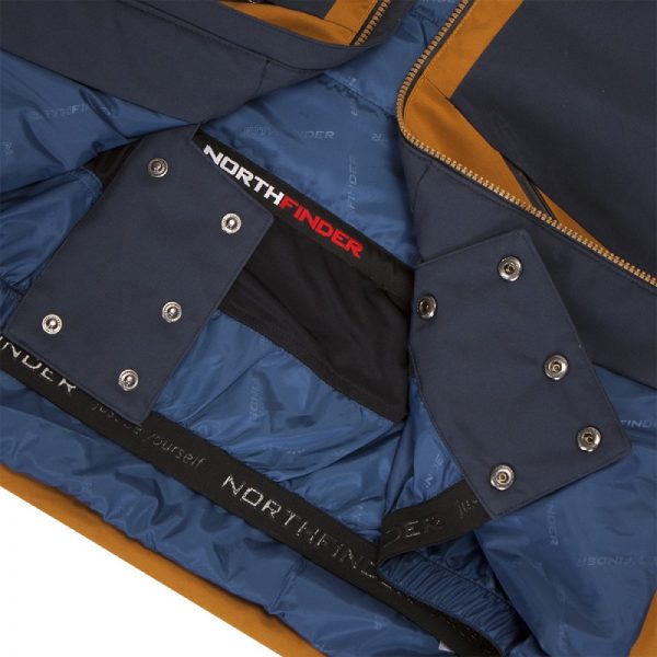 BU-3670SNW pánska bunda zateplená primaloft® izolácia eco black 3l na zimné aktivity ALDENY 20