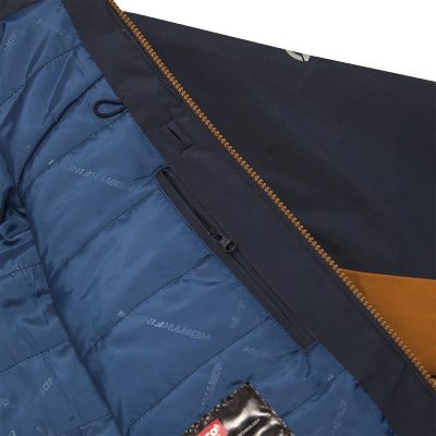 BU-3670SNW pánska bunda zateplená primaloft® izolácia eco black 3l na zimné aktivity ALDENY 34