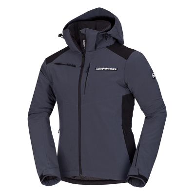 BU-3794SNW pánska bunda lyžiarska zateplená softshell 3l DREWIN 24