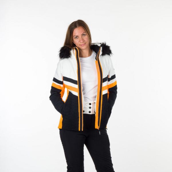 BU-4920SNW dámska trendová lyžiarska zateplená bunda s plnou výbavou AINSLEY 14