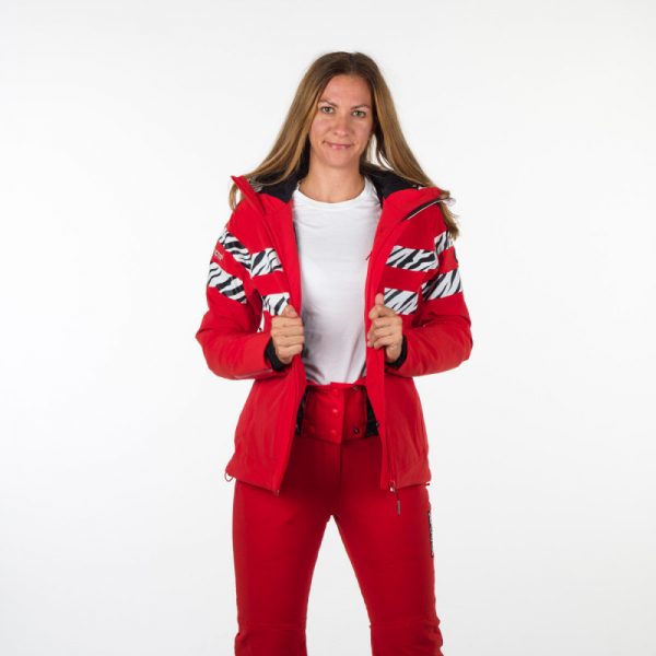 BU-4924SNW dámska trendová lyžiarska zateplená bunda primaloft® KAILYNN 11