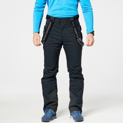 NO-3463SNW pánske nohavice zateplené lyžiarske dynamické 2l primaloft® insulation eco black WENOL 30