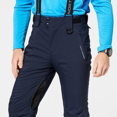 NO-3463SNW pánske nohavice zateplené lyžiarske dynamické 2l primaloft® insulation eco black WENOL 49