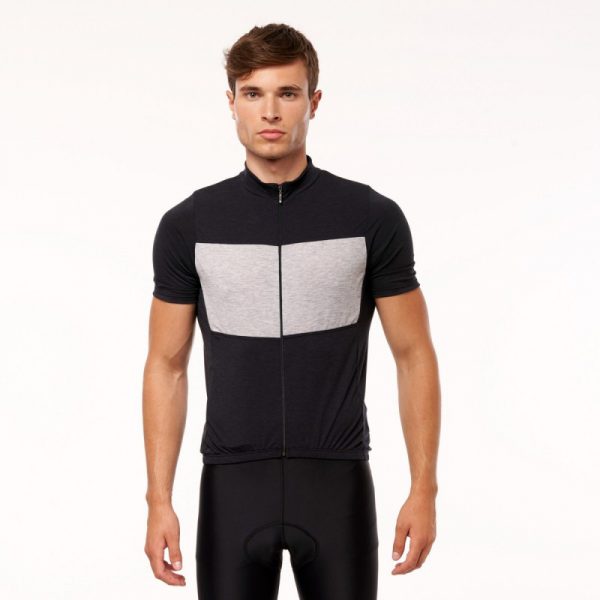 TR-3374SII pánske tričko cyklistické merino melanžové JUDAH 3