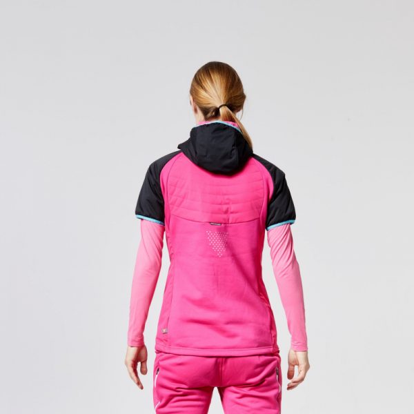 VE-4265SNW dámska SKITOURING vesta aktívny šport zateplená Primaloft® izolácia Eco Black RIKONA 8