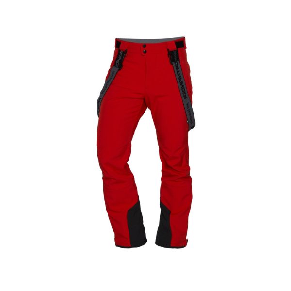NO-3654SNW pánske nohavice lyžiarske strečové softshell plná výbava HARSY 84