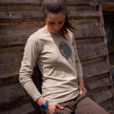 TR-4560AD dámske tričko s potlačou organic cotton MILANIA 48